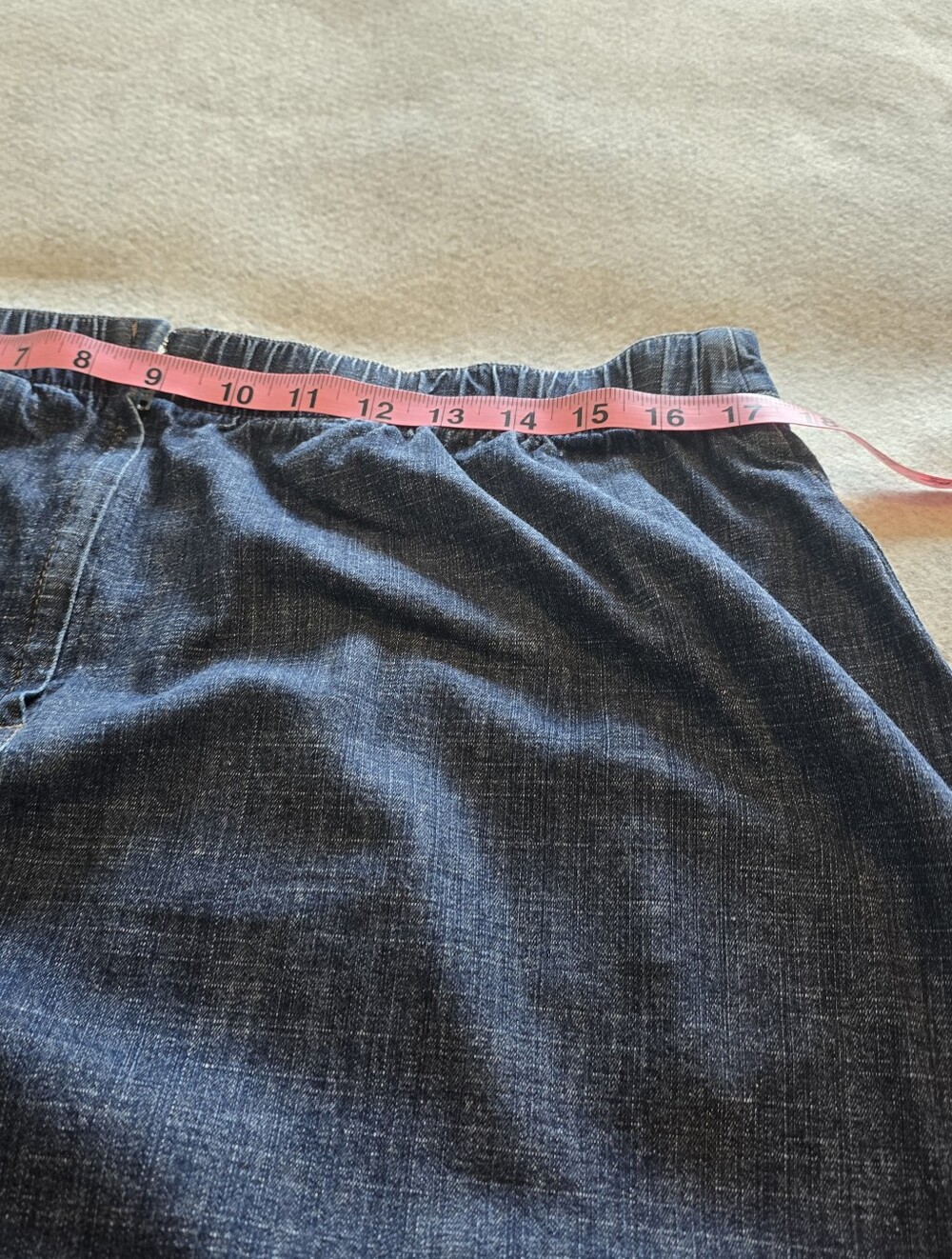 Napa Valley Woman Dark Wash Denim Maxi Skirt Size 18W - Picture 8 of 8